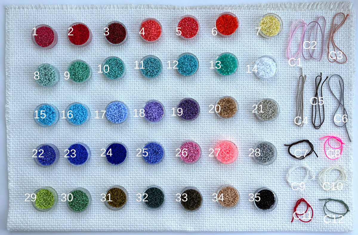 Custom Made Miyuki Beaded Necklace