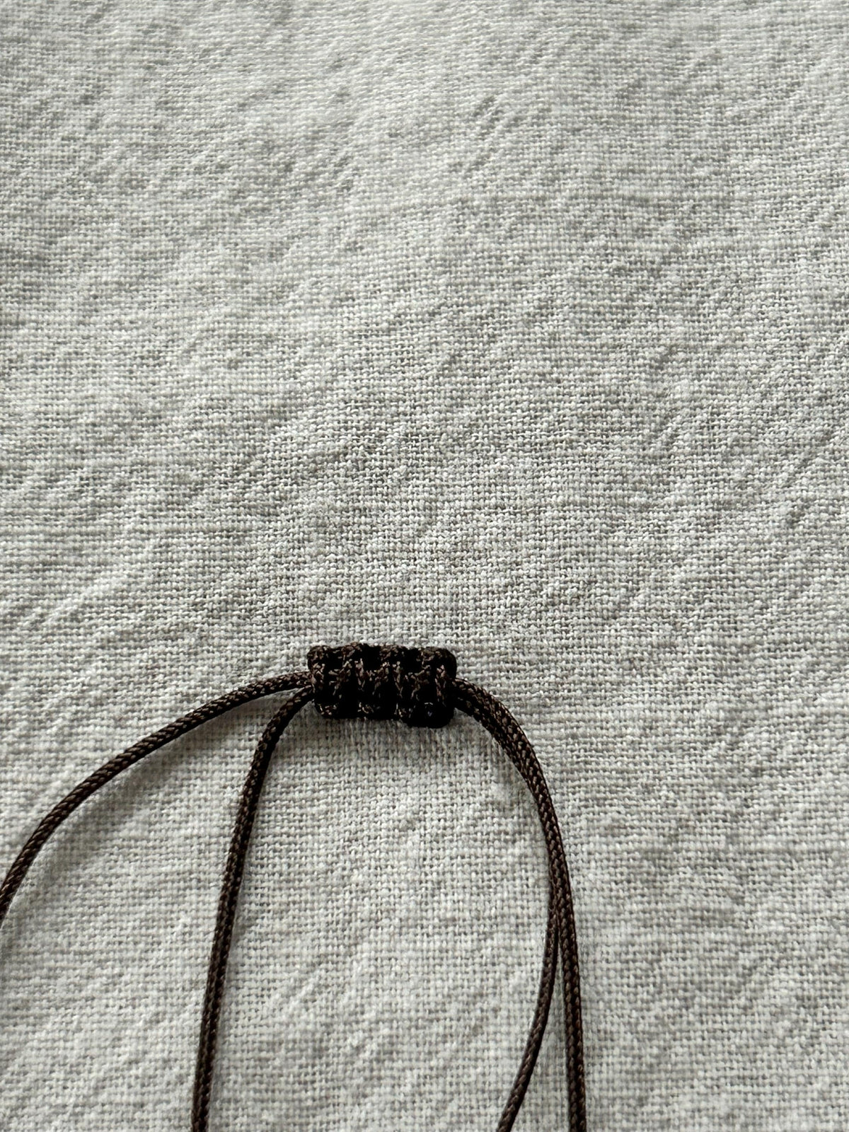 Green Miyuki and striped glass necklace — Koï Design handmade necklace, photo 8