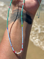 Rainbow Miyuki summer necklace — Koï Design handmade necklace, photo 5