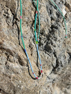 Rainbow Miyuki summer necklace — Koï Design handmade necklace, photo 7