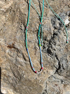 Rainbow Miyuki summer necklace — Koï Design handmade necklace, photo 10