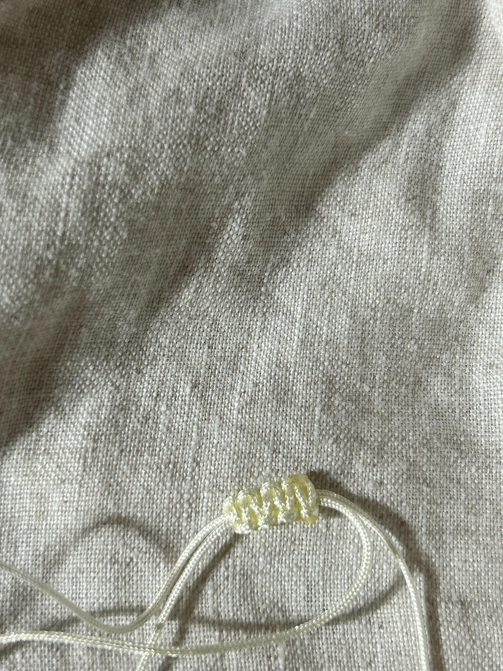 Butter yellow Miyuki necklace — Koï Design handmade necklace, photo 5