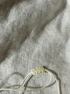 Butter yellow Miyuki necklace — Koï Design handmade necklace, photo 5