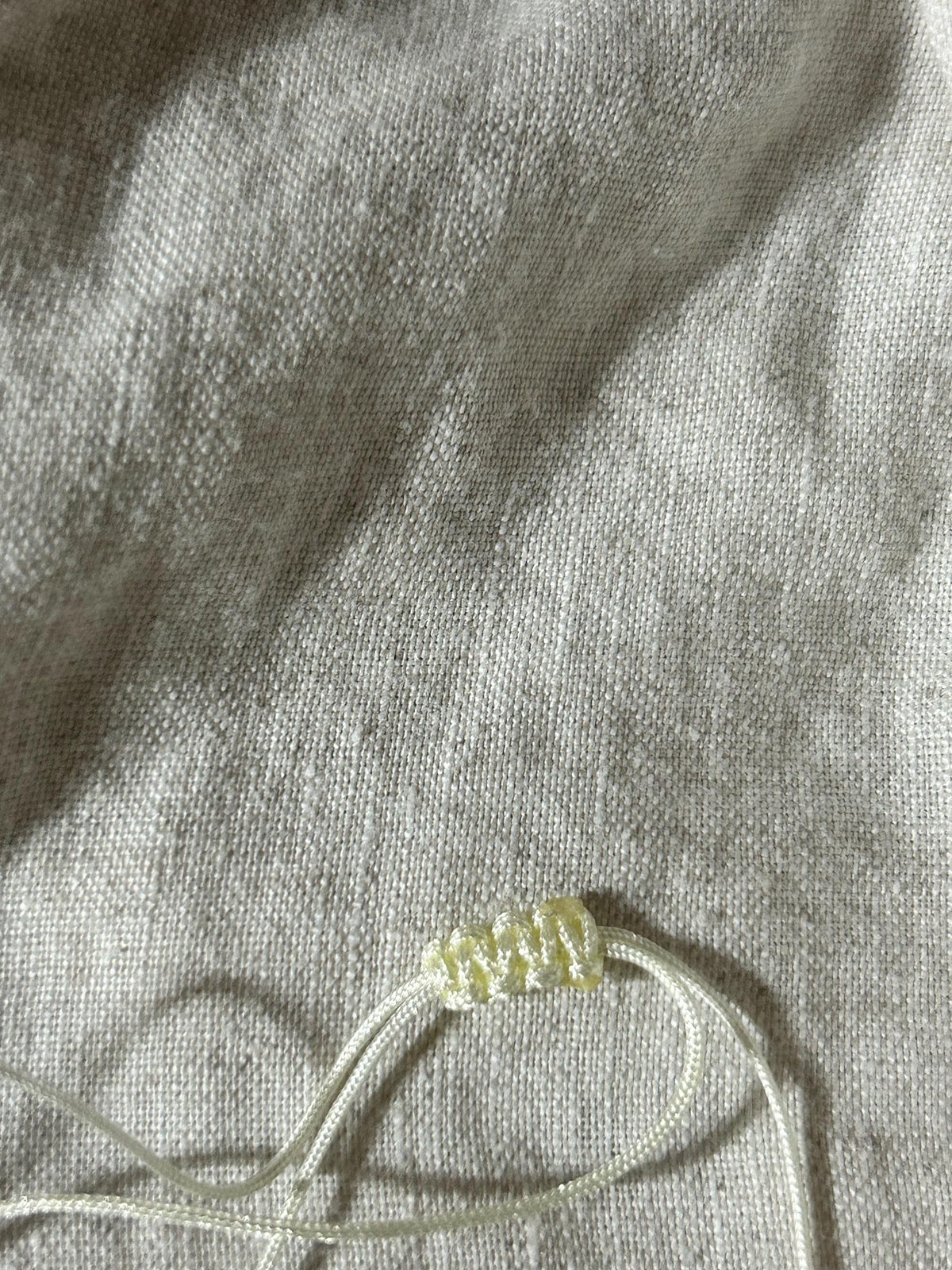 Butter yellow Miyuki necklace — Koï Design handmade necklace, photo 5