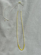 Butter yellow Miyuki necklace — Koï Design handmade necklace, photo 10