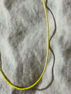 Butter yellow Miyuki necklace — Koï Design handmade necklace, photo 7