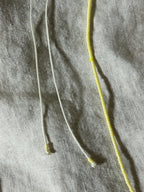 Butter yellow Miyuki necklace — Koï Design handmade necklace, photo 6