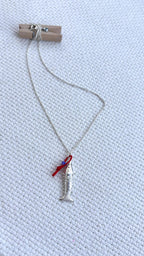 Moveable 3D sterling silver koi — Koï Design handmade necklace, photo 6