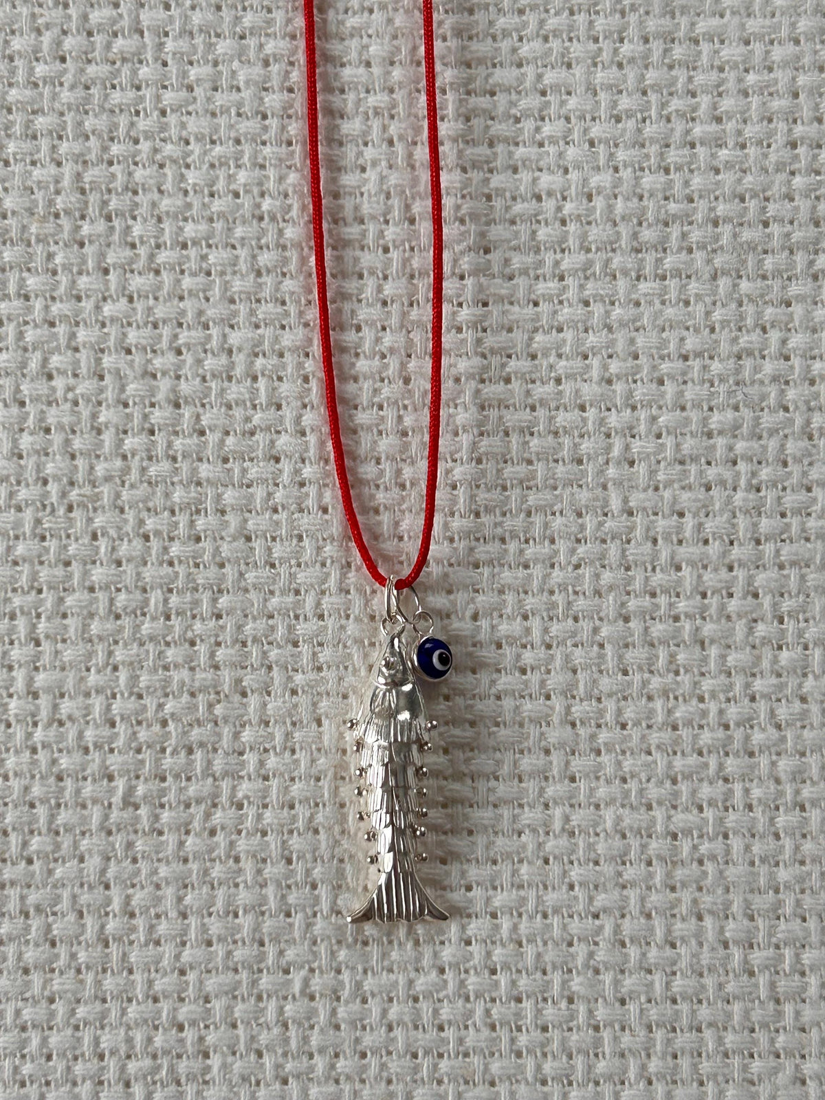925 Sterling Silver Fish Necklace — the piece Etsy buyer reviewed on Etsy