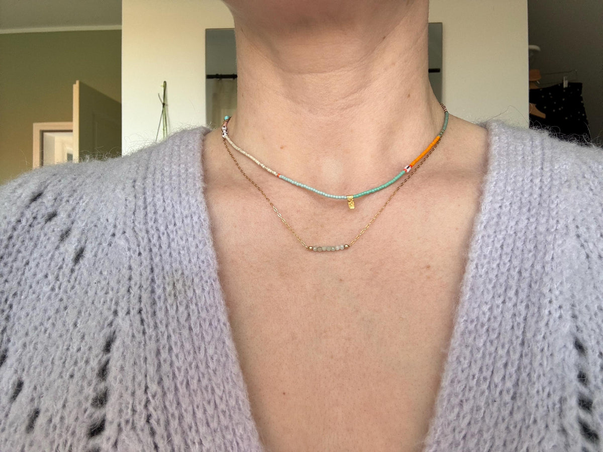 Caro's photo of Tiny Seed Bead Necklace